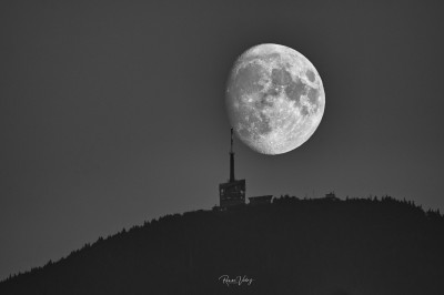 Dotek černé a bílé  (Lysá hora)